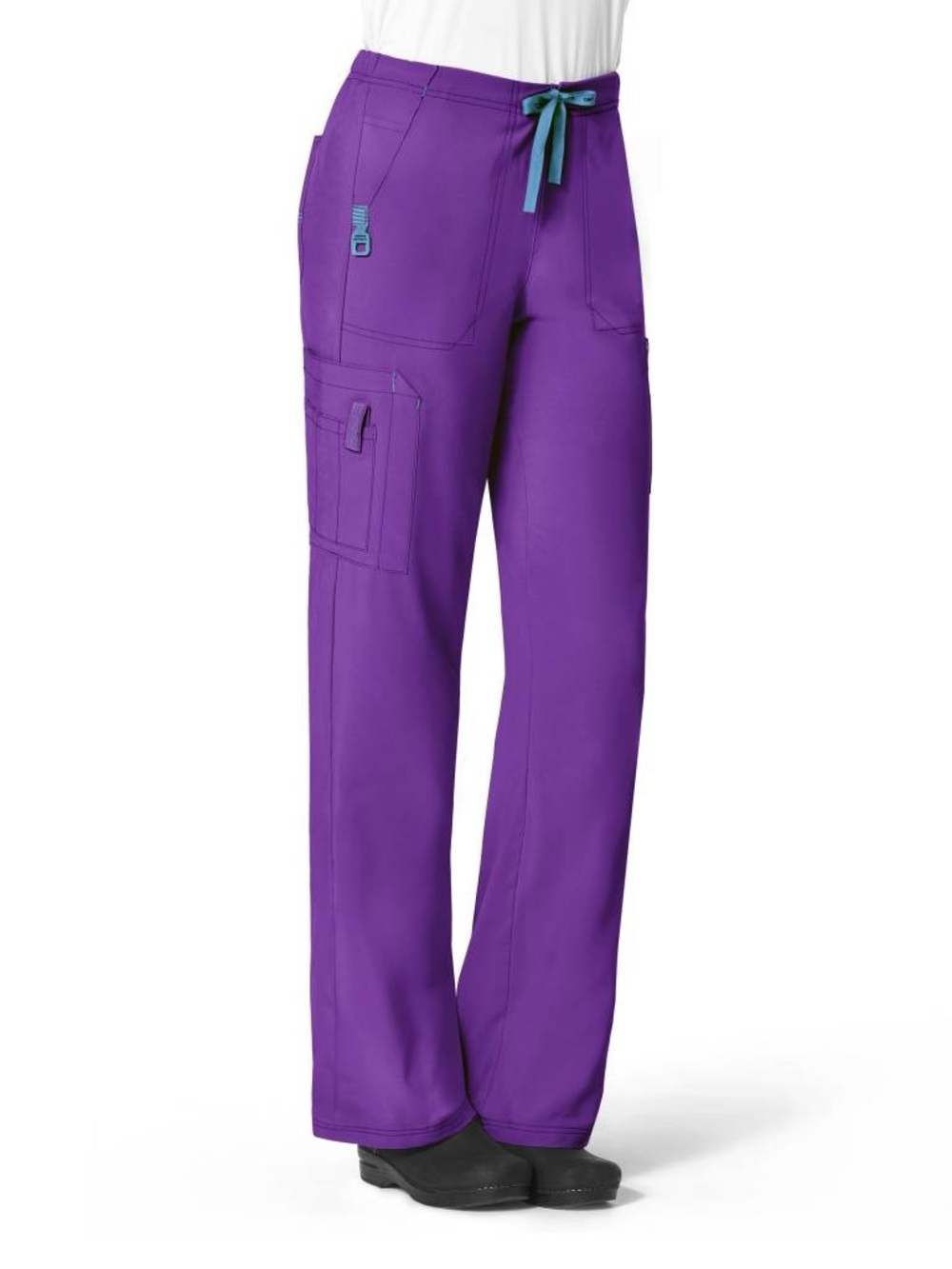 Carhartt Women's Force Cross-Flex Utility Boot Cut Scrub Pants Petite M